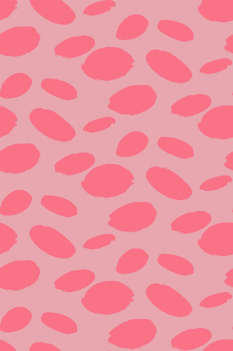 Pattern repeat of Pink cheetah spots removable wallpaper design