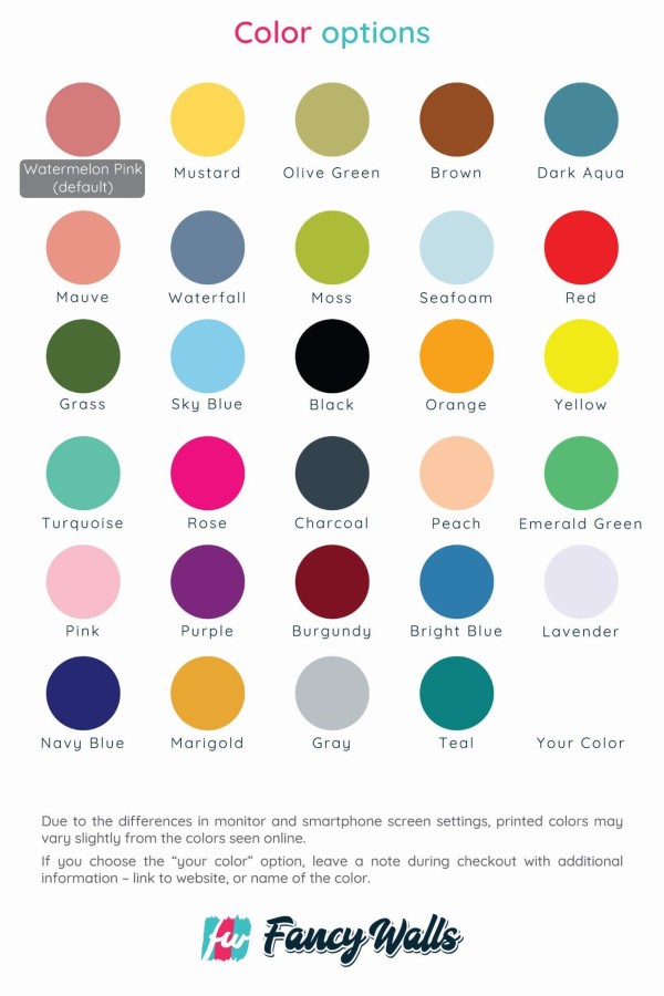 Custom color choices for Pink dotted wallpaper for walls