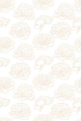 Fancy Walls Pink Floral self-adhesive wallpaper