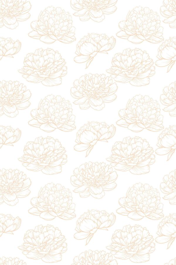 Fancy Walls Pink Floral self-adhesive wallpaper