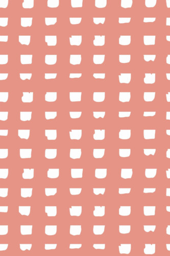 Pattern repeat of Pink Grid removable wallpaper design