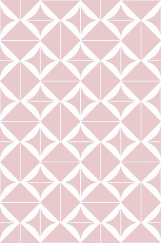 Pattern repeat of Pink square pattern removable wallpaper design
