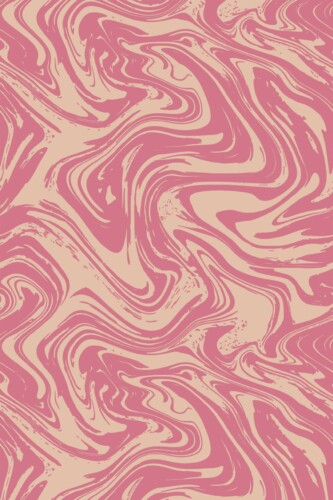 Fancy Walls traditional wallpaper featuring pink marble cream stone look