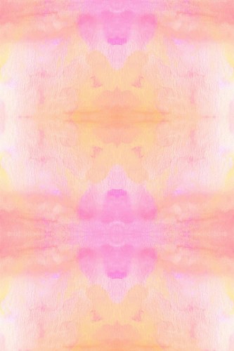Pattern repeat of Pink tie-dye removable wallpaper design