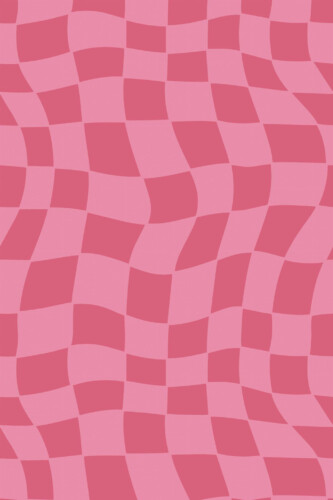 Pattern repeat of Pink trippy grid removable wallpaper design