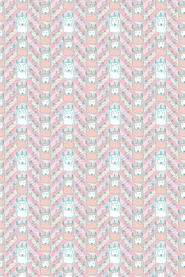 Cute Kawaii Unicorns Wallpaper