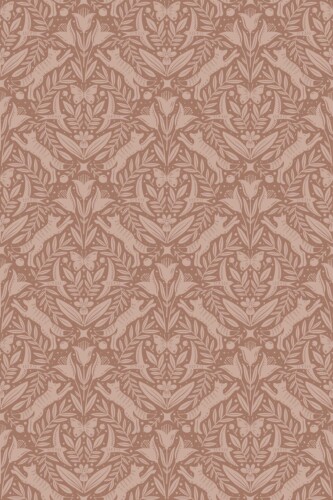 Fancy Walls Brown Damask unpasted wallpaper
