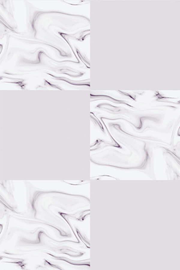 Pattern repeat of Purple and white modern marble removable wallpaper design