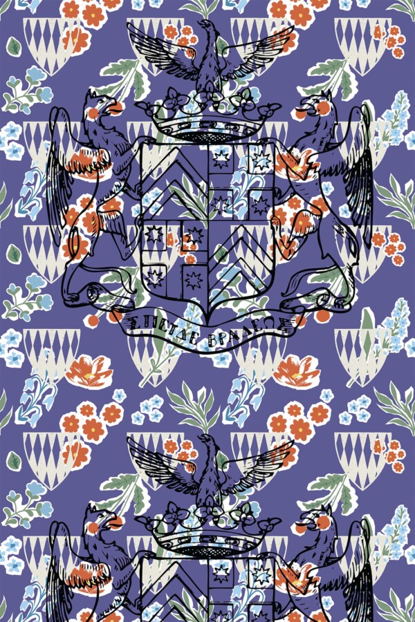 Purple Chateau Mood Wallpaper