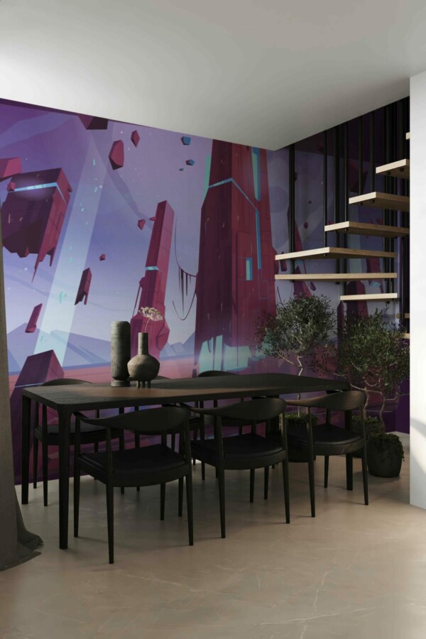 Amazing Gaming Room wall paper mural by Fancy Walls