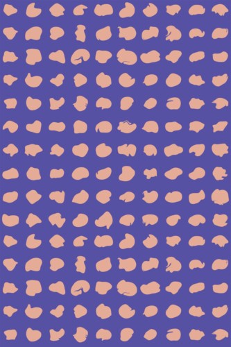 Fancy Walls Purple Neatly Ordered Cheetah Spots Radiant traditional wallpaper
