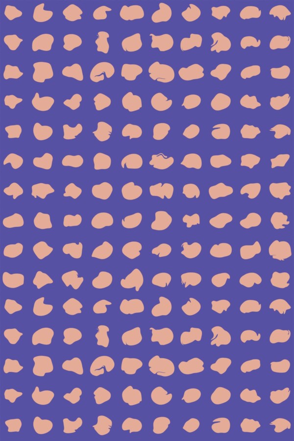Fancy Walls Purple Neatly Ordered Cheetah Spots Radiant traditional wallpaper