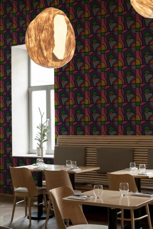 Bright Abstract Colors self-adhesive by Fancy Walls