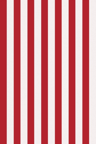 Pattern repeat of Red and white striped removable wallpaper design