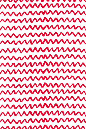 Pattern repeat of Red modern chevron removable wallpaper design