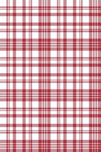 Pattern repeat of Red plaid removable wallpaper design