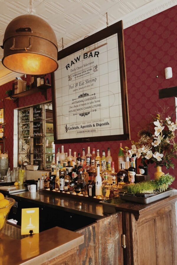 Damask Delight unpasted wallpaper in Burgundy by Fancy Walls