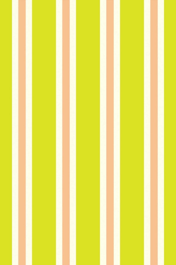 Fancy Walls peel and stick wallpaper featuring Chartreuse and pink stripes