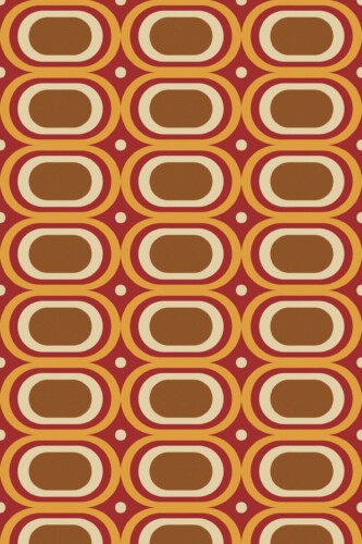 Fancy Walls Retro Brown and Burgundy traditional wallpaper