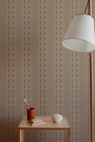 Fancy Walls Retro Brown peel and stick wallpaper