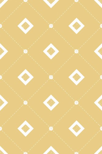 Pattern repeat of Retro tile diamond pattern removable wallpaper design