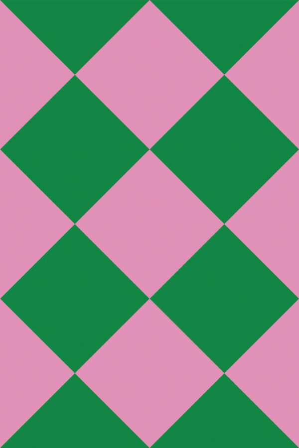 Pattern repeat of Rhombus removable wallpaper design