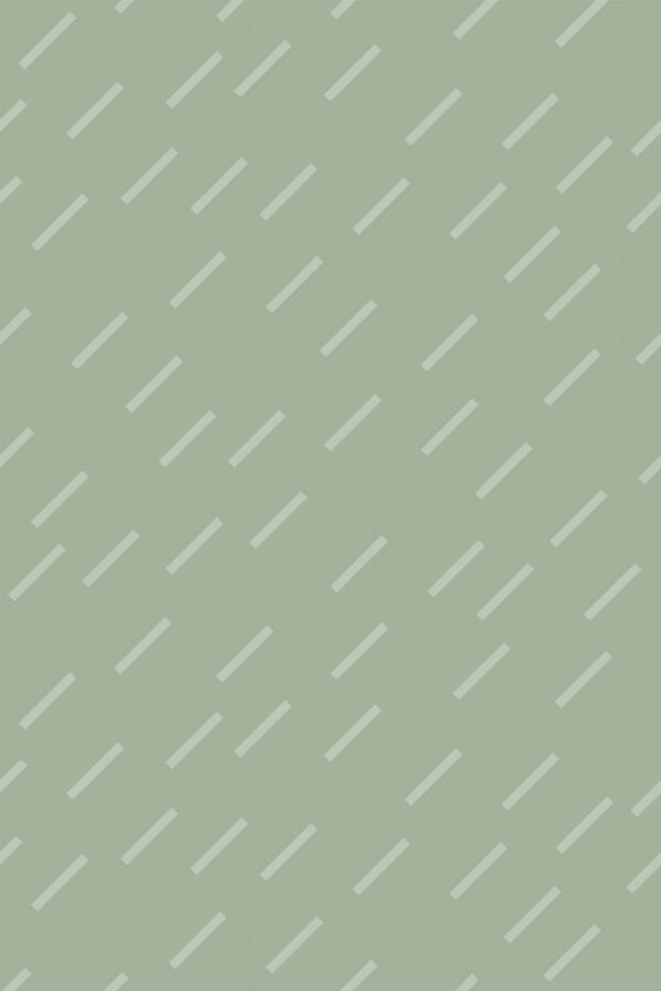 Pattern repeat of Sage neutral stripes removable wallpaper design