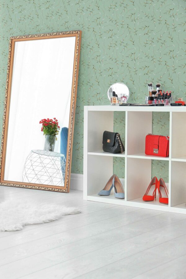 Sage Simplicity unpasted wallpaper by Fancy Walls