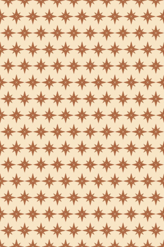 Pattern repeat of Scandinavian stars removable wallpaper design