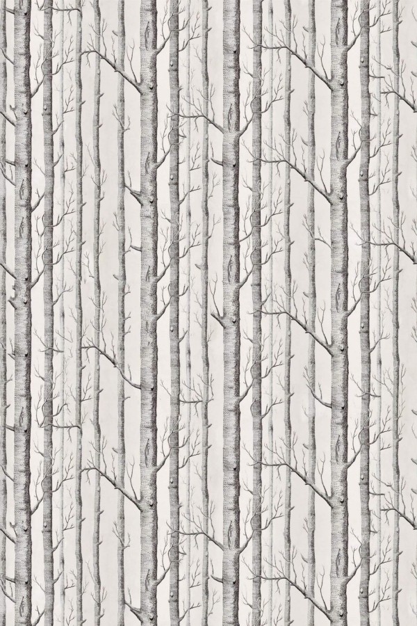 Pattern repeat of Seamless trees removable wallpaper design
