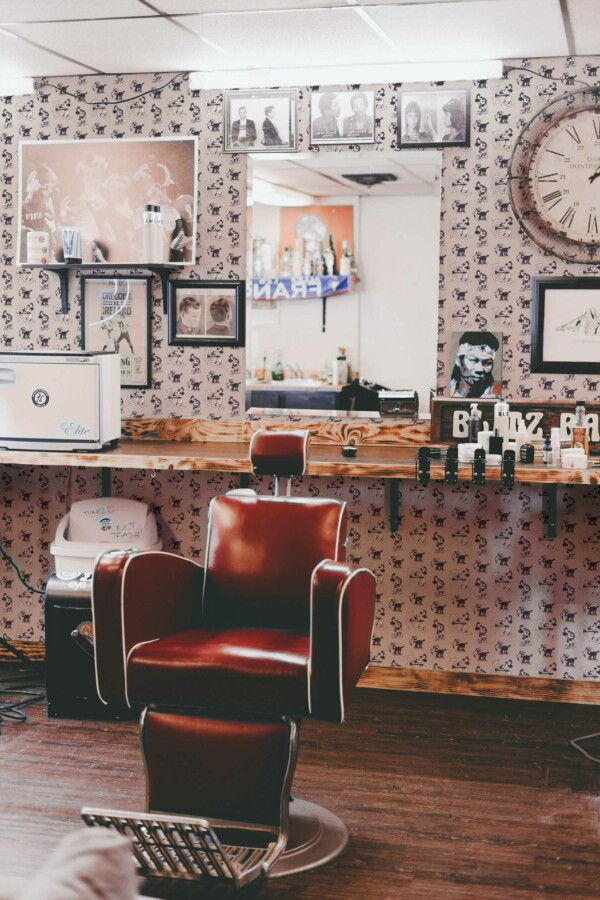 Unpasted Wallpaper Featuring MouseNostalgia Pattern by Fancy Walls