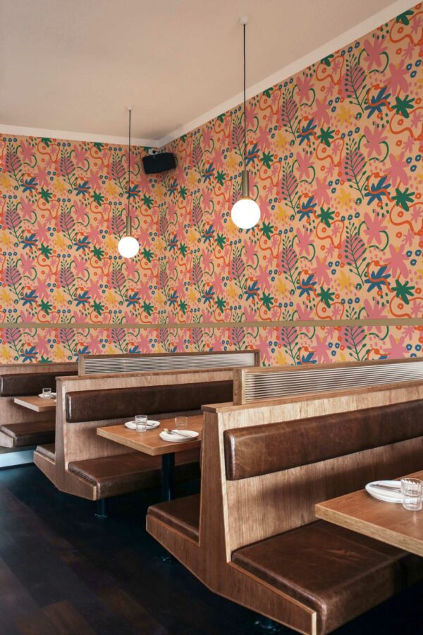 Whimsical Blossom Array Removable Wallpaper from Fancy Walls