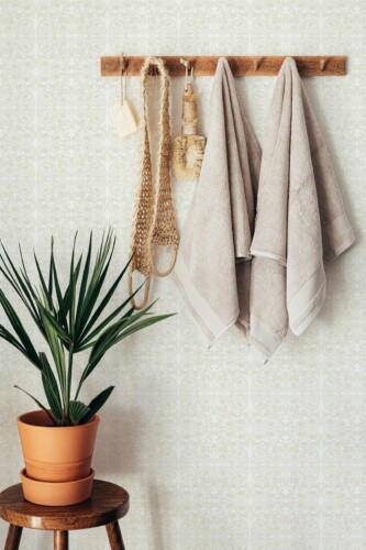 Fancy Walls peel and stick wallpaper with Verdant Charm design