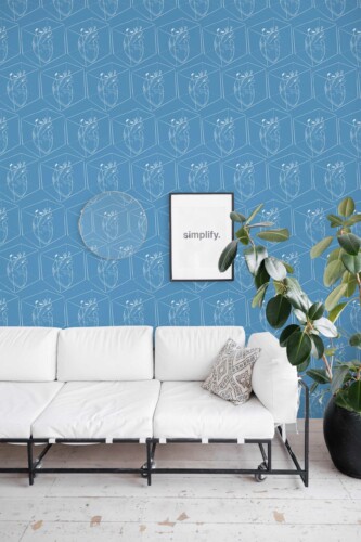 Fancy Walls Heartfelt Peel and Stick Wallpaper