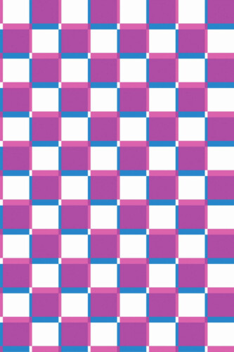 Pattern repeat of Silkscreen check removable wallpaper design