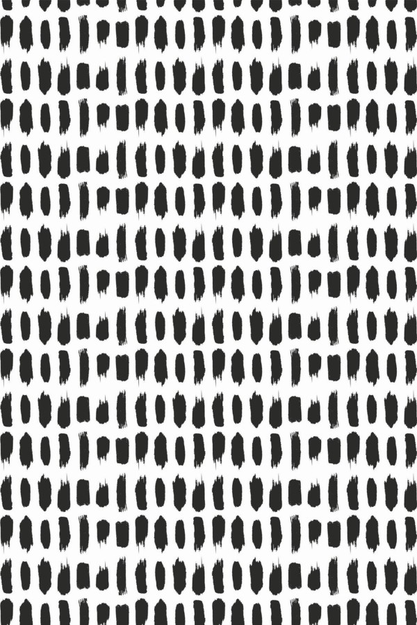 Pattern repeat of Small brush stroke removable wallpaper design