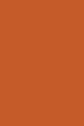 Pattern repeat of Solid Terracotta Simplicity removable wallpaper design