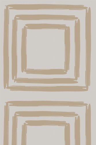 Pattern repeat of Square brushstroke removable wallpaper design
