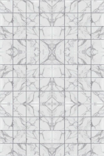 Whispering Grey Tiles removable wallpaper from Fancy Walls