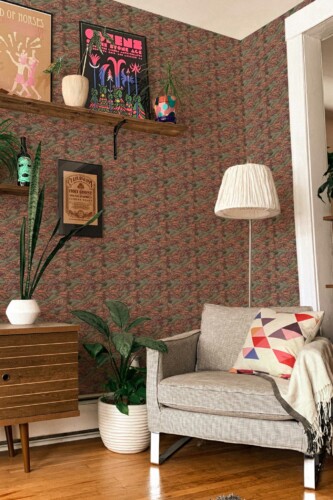 Fancy Walls Mountain Hue peel and stick wallpaper