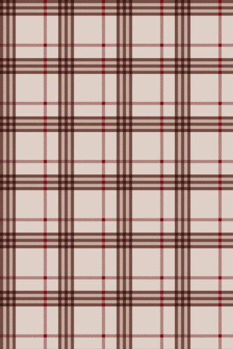 Pattern repeat of Thanksgiving plaid removable wallpaper design