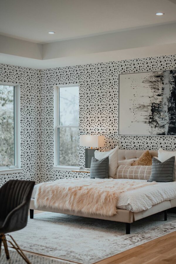 Fancy Walls Tiny Spots peel and stick wallpaper