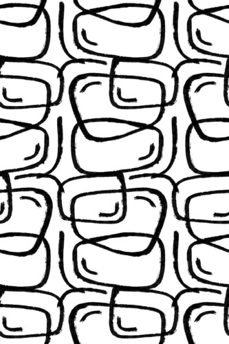 Fancy Walls Peel and Stick Wallpaper with Black and White Aesthetic Brush Design