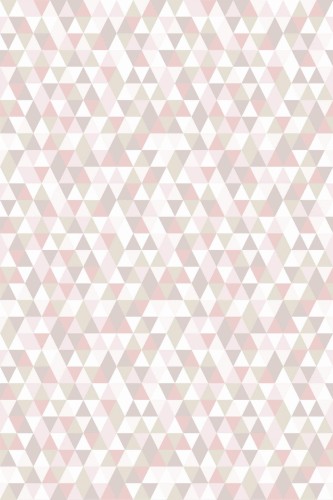 Pattern repeat of Triangle mosaic removable wallpaper design