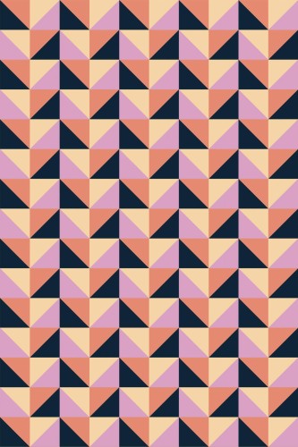 Pattern repeat of Triangle pattern removable wallpaper design