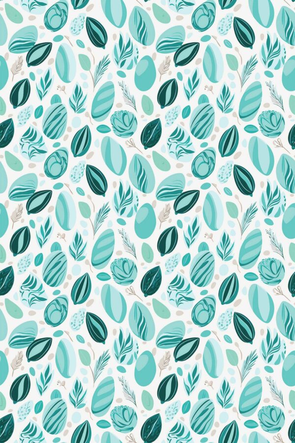 Traditional wallpaper in blue nautical style from Fancy Walls