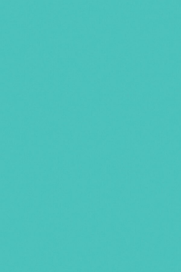Self-adhesive wallpaper by Fancy Walls featuring solid turquoise tone with modern matte texture