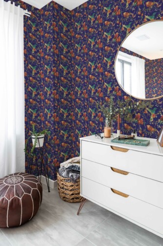 Fancy Walls Birdsong peel and stick wallpaper