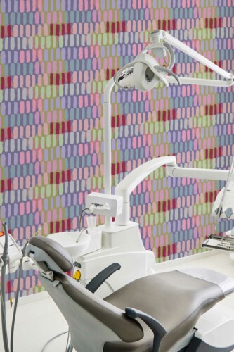 Unpasted wallpaper in Color Wave by Fancy Walls