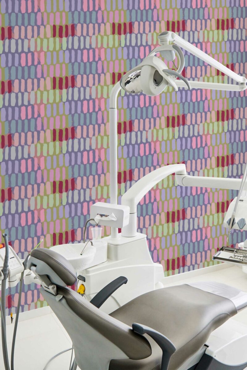 Unpasted wallpaper in Color Wave by Fancy Walls